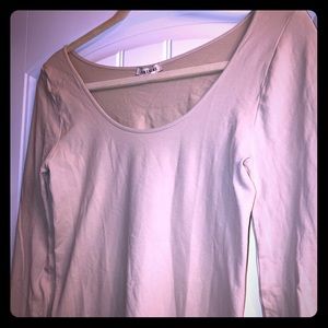 Nikibiki Nude Long sleeve Top